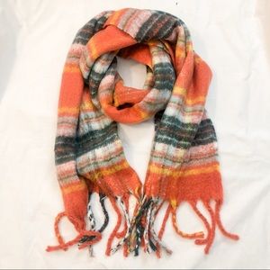 NWT aerie plaid blanket scarf